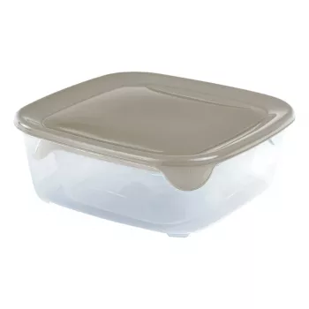 CURVER Fresh&Go ensemble de boîtes de conservation 3 pièces rectangulaires 0,25 L + 0,8 L + 1,7 L beige