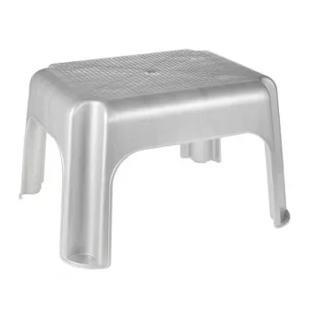 KEEEPER Tabouret Tim 36,5 x 30 x 24 cm argent clair, bambou certifié FSC, charge 150 kg