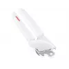 Ouvre-boîte manuel LEIFHEIT Exact en acier inoxydable avec ouvre-bouteille blanc/vert