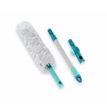 Ensemble LEIFHEIT Superduster XL Pro Reach – tête de balai à poussière électrostatique de 56 cm avec manche de 43 cm