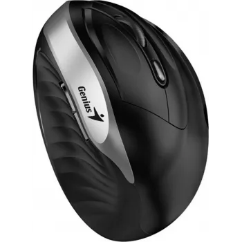Genius Ergo 8250S Souris sans fil, 1600 DPI, noir/argent