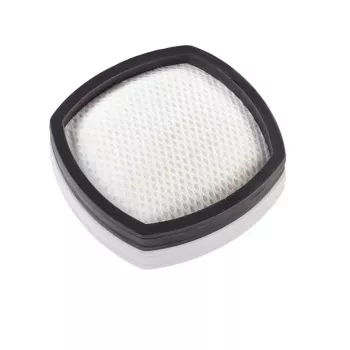 Micro-filtre MIF LEIFHEIT pour aspirateur sans fil Regulus PowerVac 2 en 1 – filtre de rechange lavable et réutilisable, retient les poussières fines, les allergènes et les poils d'animaux, blanc/gris