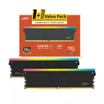 V-Color Manta XSky RGB module de mémoire 16 Go DDR5-6000 CL28 EXPO, noir