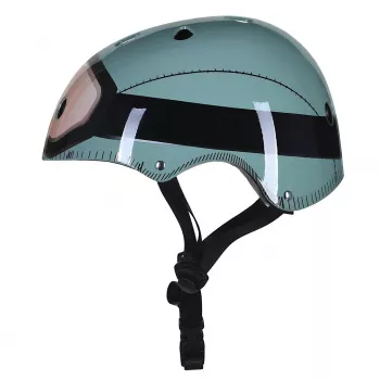 Casque de vélo enfant Hornit Military 53-58 cm avec éclairage LED arrière