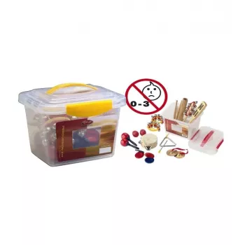 Batterie junior 5 pièces Stagg CPK 02 avec fûts en peuplier, cymbales, hardware et tabouret – idéale pour les enfants de 3 à 10 ans