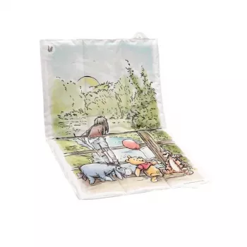 Matelas de voyage KEEEPER Antek Winnie the Pooh, pliable, blanc, 70 x 50 x 5 cm