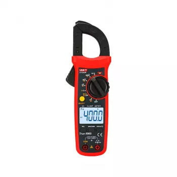 Pince ampèremétrique numérique True RMS UNI-T UT202R 400 A AC/DC tension résistance capacité fréquence température NCV