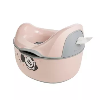 Système d'apprentissage de la propreté 4 en 1 KEEEPER Kasimir Minnie Mouse, rose