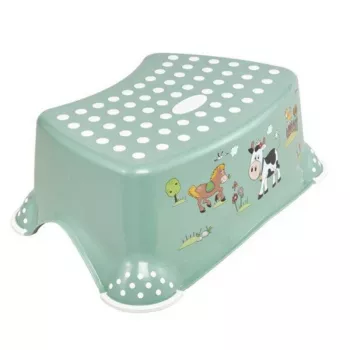 KEEEPER Marchepied Tomek Funny Farm 40,5x28,5x14 cm Vert