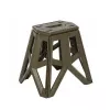 Chaise de camping pliable KEEEPER Tom, olive, charge 120 kg, 29 x 20 x 39 cm