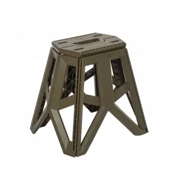 Chaise de camping pliable KEEEPER Tom, olive, charge 120 kg, 29 x 20 x 39 cm