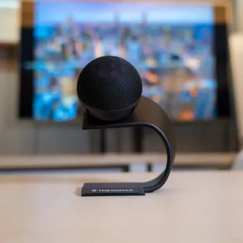 Microphone podcast USB dynamique THRONMAX Fireball, cardioïde, 48 kHz/16 bits, avec monitoring casque, noir