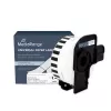 MediaRange rouleau de papier continu pour imprimantes d'étiquettes, remplace Brother DK-22210, blanc, 29 mm x 30,48 m, 1 rouleau (MRBDK22210)