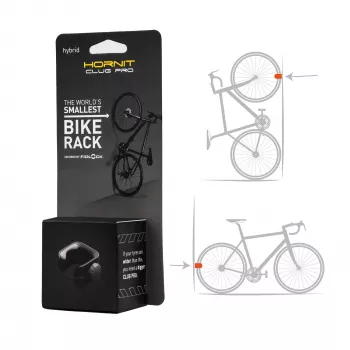 HORNIT CLUG PRO Hybrid support mural pour vélo noir medium 7762HCP
