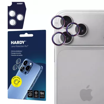 Protection d'objectif 3MK PROTECTION Apple iPhone 18 Pro / 18 Pro Max HARDY Lens Protection Pro Deep Cherry