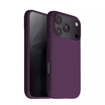 Coque MagSafe Crong Color Cover Magnetic pour iPhone 18 Pro Max / 17 Pro Max (prune)