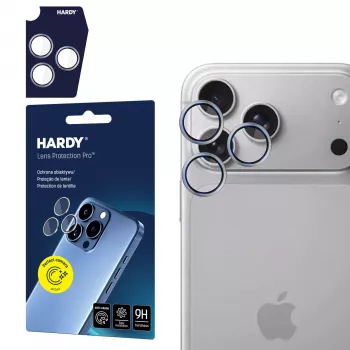 Protection d'objectif 3MK PROTECTION Apple iPhone 18 Pro / 18 Pro Max HARDY Lens Protection Pro argent