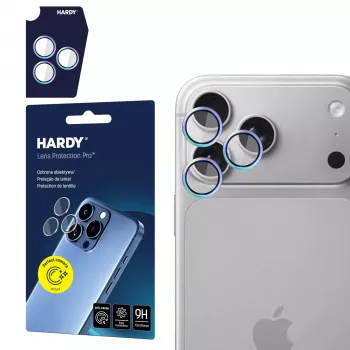 Protection d'objectif photo 3MK PROTECTION Apple iPhone 18 Pro / 18 Pro Max HARDY Lens Protection Pro Rainbow