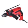 Perceuse à percussion VERTEX VWU710 710 W avec mandrin à clé 13 mm, 0-2800 tr/min, 0-44800 BPM, vitesse variable, marche avant/arrière, poignée auxiliaire, butée de profondeur