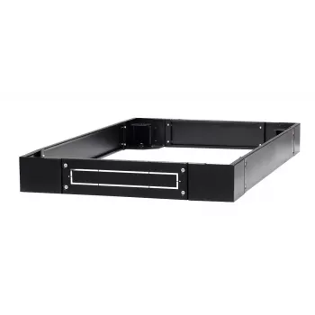 Socle EMITER EM/SH-J060CZ 600x1000x100mm pour armoires serveurs EM/NDB-6042CZ, RAL9004 noir