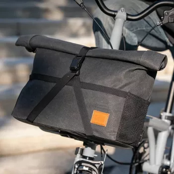 Sacoche de guidon et d'épaule multifonction ROCKBROS H48 pour vélo - gris