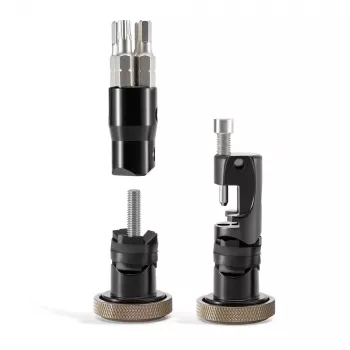 Multi-outil de vélo dissimulé dans le guidon ROCKBROS ROAD TO SKY VK-KC10 6-en-1, marron