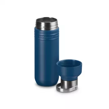 Bouteille thermique LE CREUSET ON THE GO 500 ml bleue