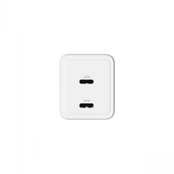 Chargeur mural GRATEQ OLOS 65W GaN double USB-C PD PPS