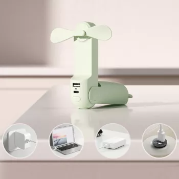 Ventilateur à main Jisulife 8 - vert