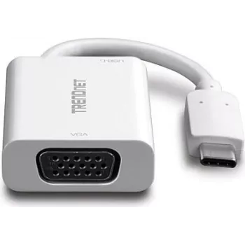 Adaptateur USB-C vers VGA TRENDnet TUC-VGA2 – 1920x1200 @ 60Hz, noir