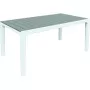 Table de repas de jardin Keter Harmony blanche/gris clair 29201231