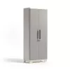 Armoire haute KETER Linear Wood 68x39x173 cm beige clair/gris clair