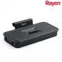 Support de sac poubelle pour porte de placard RAYEN 24,5 x 13,5 x 5,5 cm