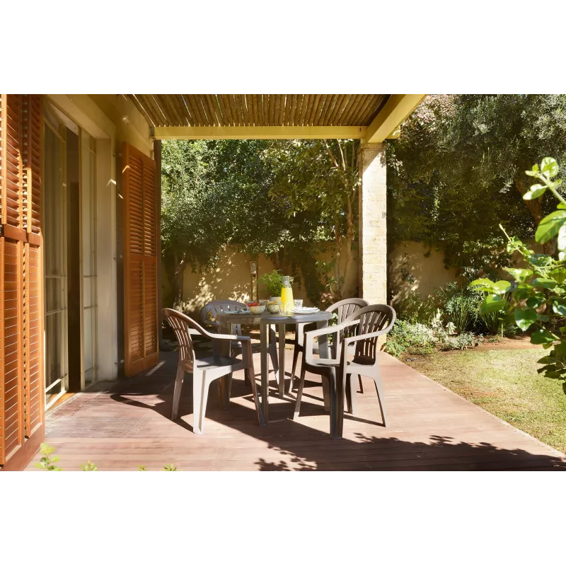 Table de jardin KETER Lisa beige
