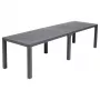 Table de jardin KETER Julie Double Table (2 configurations) grise