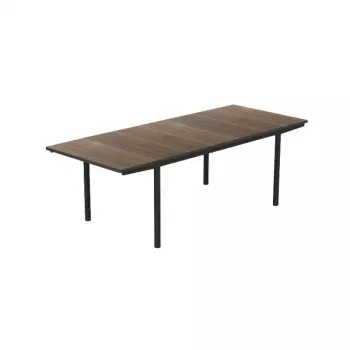 KETER Garden table extendable Deco Porto Nova Extendable 160-240 walnut/black