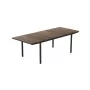 Table de jardin extensible KETER Deco Porto Nova Extendable 160-240 noyer/noir