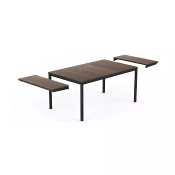 KETER Garden table extendable Deco Porto Nova Extendable 160-240 walnut/black
