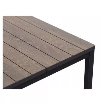 Table de jardin KETER Deco Porto Nova 200 noyer/noir