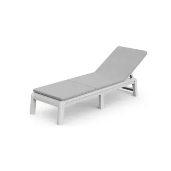 Bain de soleil KETER Atlas avec coussin gris clair