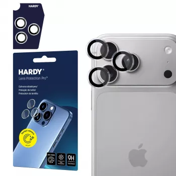 Protection d'objectif 3MK PROTECTION HARDY Lens Protection Pro pour Apple iPhone 18 Pro / 18 Pro Max, transparente