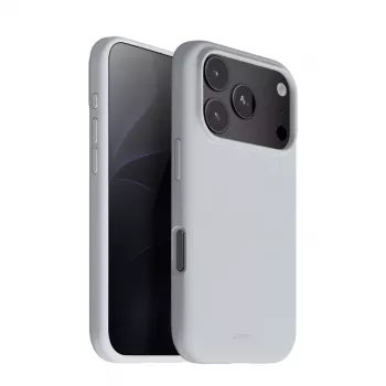 Coque MagSafe Crong Color Cover Magnetic pour iPhone 18 Pro / 17 Pro (grise)