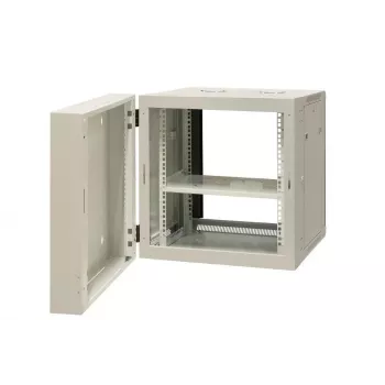 Armoire réseau murale 12U EMITER EM/AH6512, 600×550×635 mm, porte en verre
