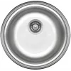 Évier de cuisine DEANTE ZHC 0803 1 bac en acier inoxydable avec égouttoir, inox satiné, à encastrer