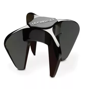 Ouvre-bouteille de champagne Le Creuset SW-100 Champagne Star 7,2x4,3 cm, noir nickel