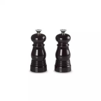 Ensemble de moulins à sel et à poivre Le Creuset 11 cm, noir