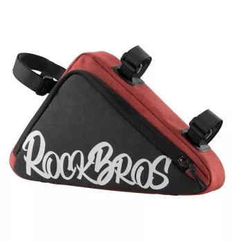 Sacoche de vélo Rockbros G002 Flash Journey pour cadre triangulaire 1,4 l - rouge