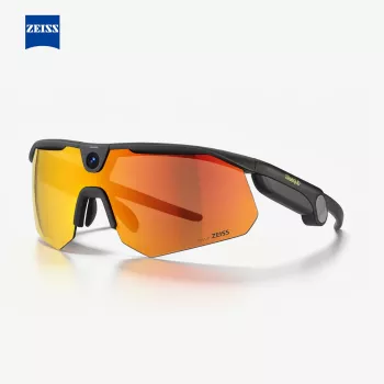 BleeqUp Ranger AI Lunettes-caméra sport Zeiss noires