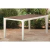 Table de jardin Keter Harmony blanche/beige 29201231587