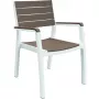 Fauteuil KETER Harmony blanc/beige